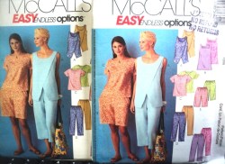 3662 MCC EZ WRAP-SLVS OR NOT TOP,CAPRIS,SHORTS PATTERN 6-20